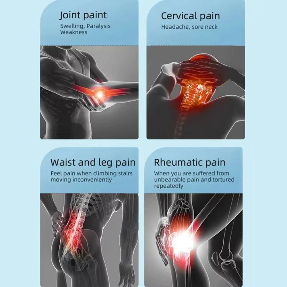 Handheld 650nm 808nm Cold Laser Red Light Therapy Device for Joint Pain Relief